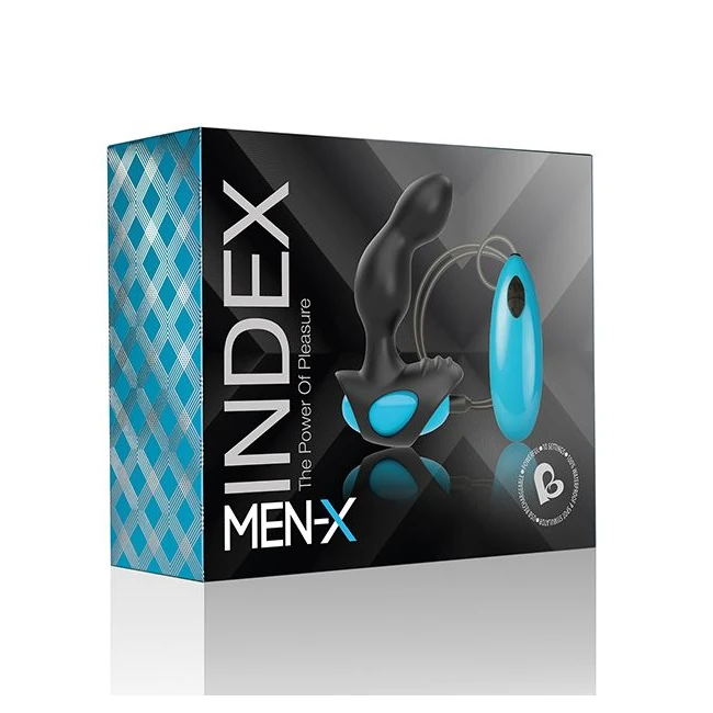 Index the Power of Pleasu Prostate Massager Black - Vibration Modes