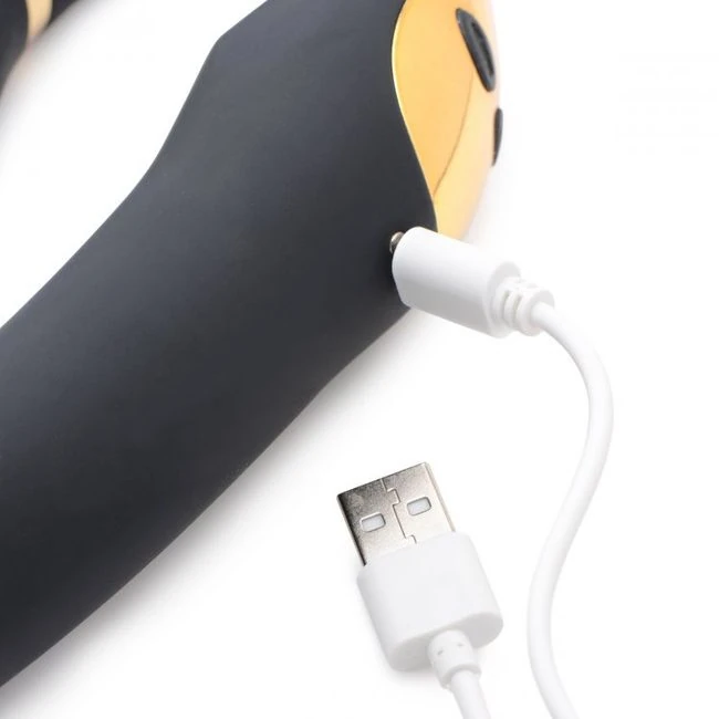 Inmi Come Hither 10x Plea Pose Vibe W/ Clit Stim - Vibration Modes and Patterns