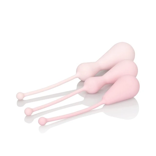 Inspire Weighted Silicone Kegel Training Kit - Design & Materials