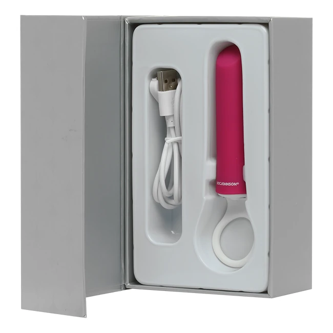Ivibe Select Iplease W Silicone Grip Ring Pink/white - Vibration Modes