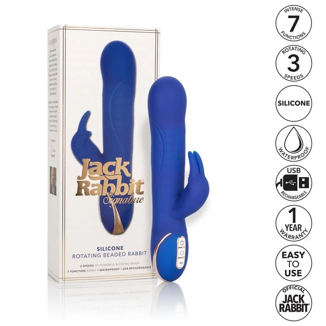 Jack Rabbit Signature Sil Rotating Beaded Rabbit - Power & Performance