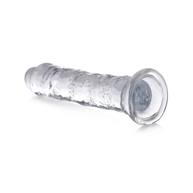 Jock C-thru 7in Clear Dil Tpe - Shape & Texture