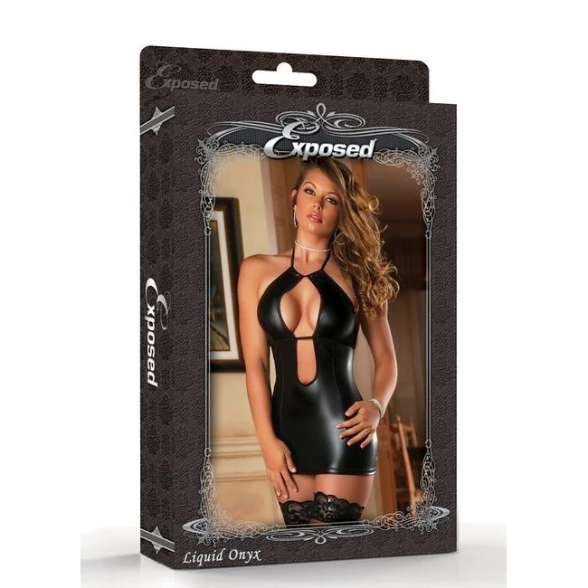 Keyhole Dress Black S/m ( Liquid Onyx) - Fit & Sizing