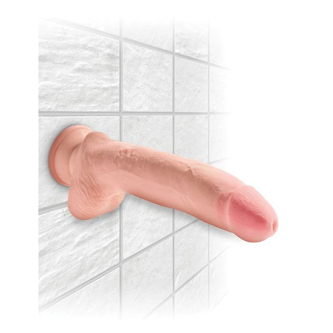 King Cock Plus Trip Density Cock W/balls Light - Size & Fit