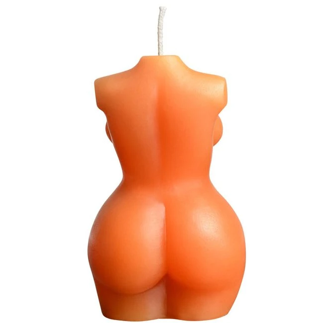 Lacire Orange Torso Form Candle - Build & Quality
