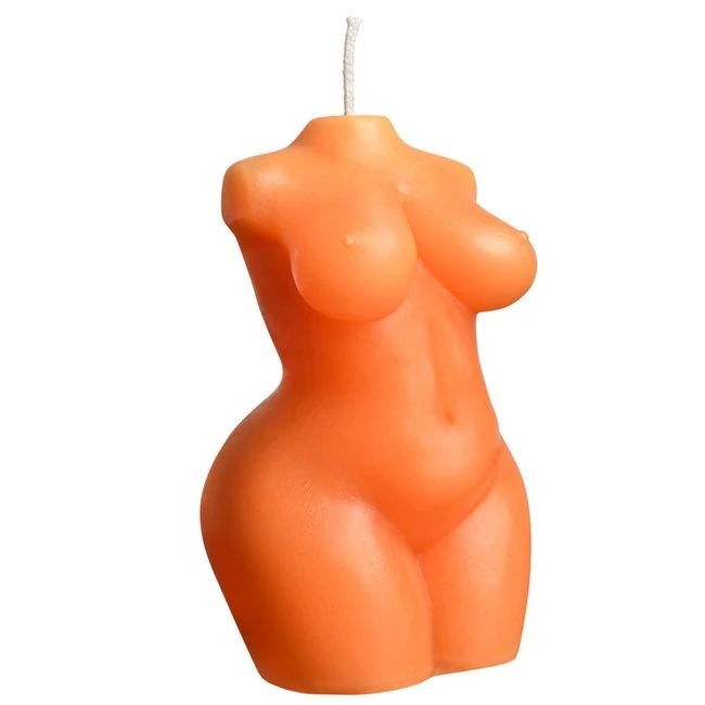 Lacire Orange Torso Form Candle - Materials & Safety
