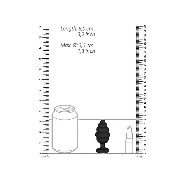 Large Ribbed Diamond Hear Plug - Material & Safety