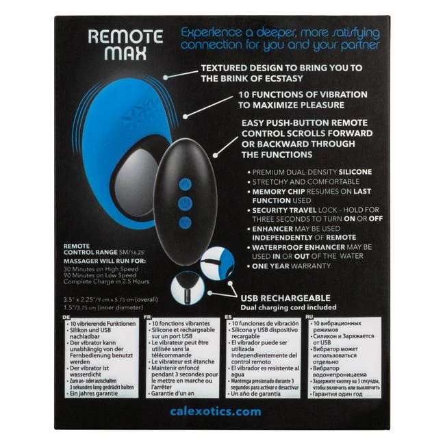 Link Up Remote Max - Vibration Modes and Stimulation
