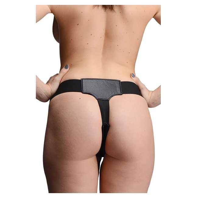 Lollicock Skyler Double Penetration Strap on Harness - Shape & Texture
