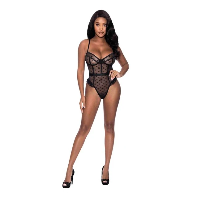 Love Star High Leg Teddy - Fit & Sizing
