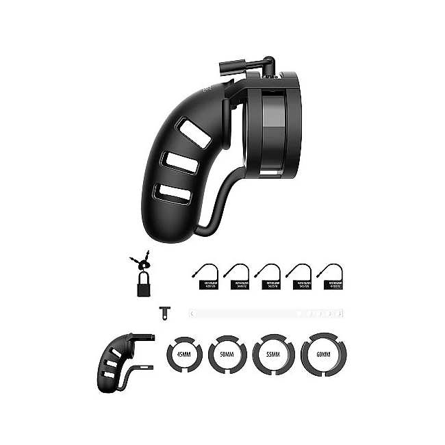Mancage Model 19 Chastity in Silicone Ballsplitter - Comfort & Fit