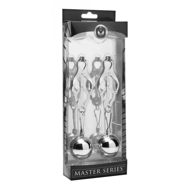 Master Series Deviant Mon Nipple Clamps - Material & Safety