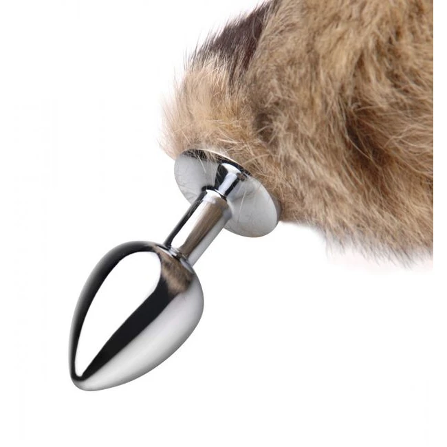 Master Series Foxxx Tail Anal Plug - Shape & Comfort