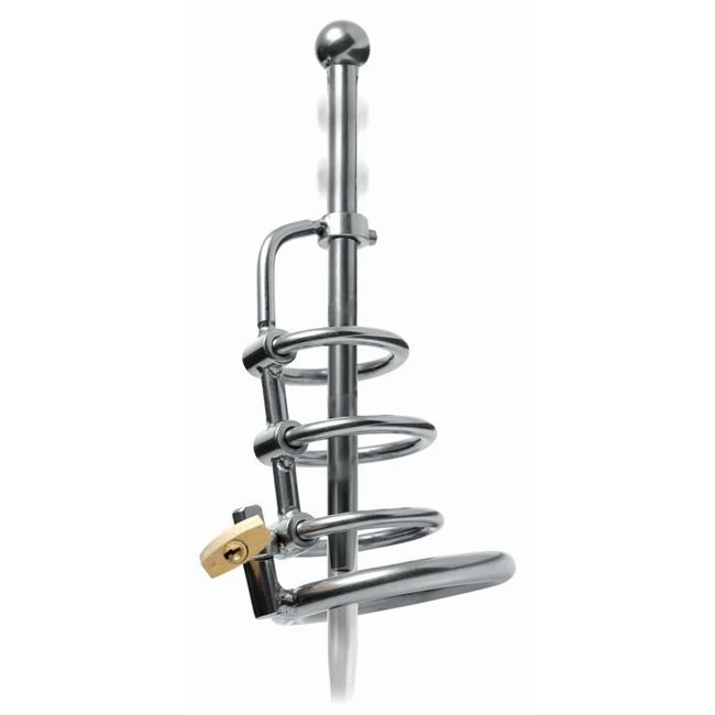 Master Series Gates of He W/urethral Plug - Comfort & Fit