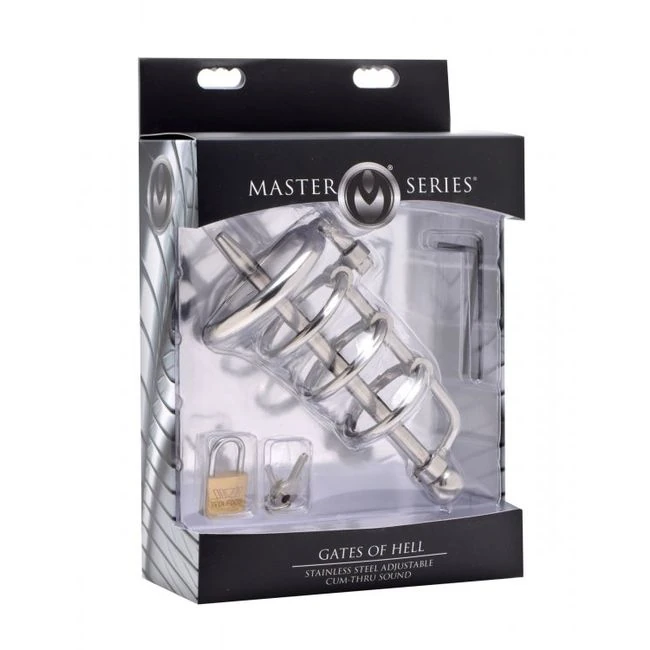 Master Series Gates of He W/urethral Plug - Specifications