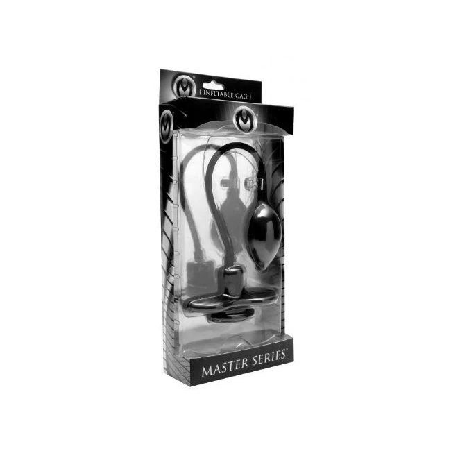 Master Series Inhibitor Inflatable Gag - Shape & Comfort