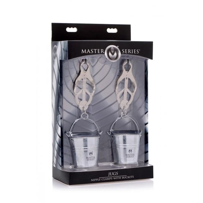 Master Series Jugs Nipple Clamps W/ Buckets - Shape & Comfort