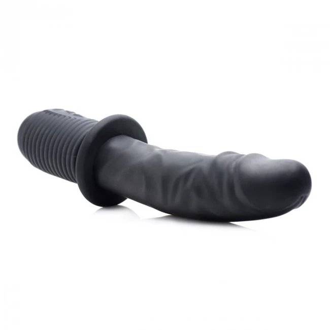 Master Series Power Pound Vibrating & Thrusting Dildo - Vibration Modes and Thrusting Action