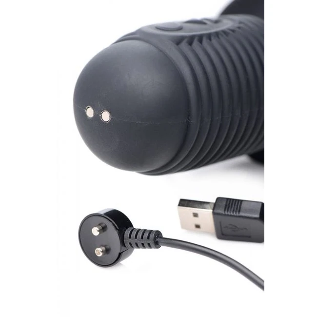 Master Series Power Pound Vibrating & Thrusting Dildo - Materials