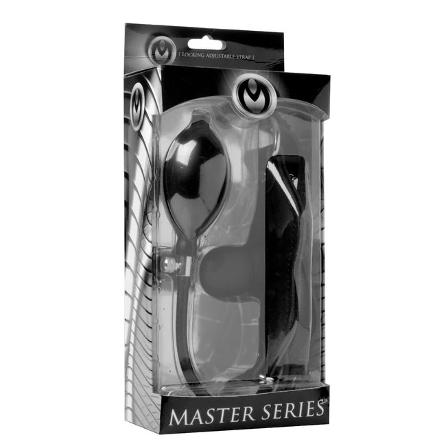 Master Series Silencer Inflatable Locking Penis Gag - Material & Safety