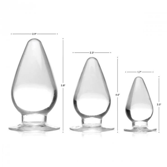 Master Series Triple Cone Anal Plug Set - Compatibility & Usage