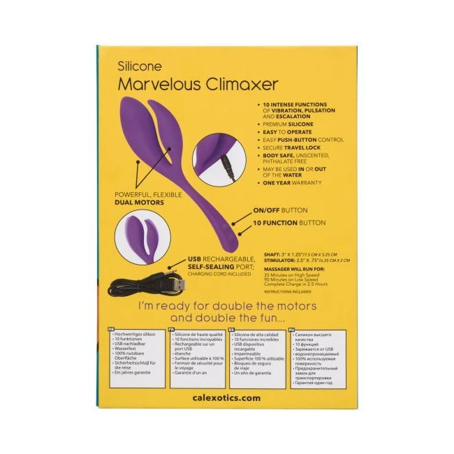 Mini Marvels Marvelous Climaxer - Vibration Modes and Stimulation