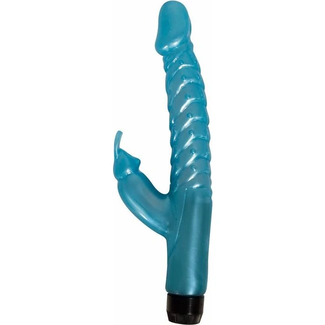 Mini Rabbit Vibro Wand Pearlshine Blue - How It Feels