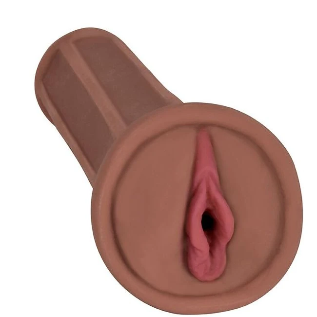 Mistress Sia Chocolate Pu Bone Stroker - Internal Texture and Stimulation