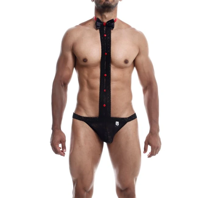 Mob Tuxedo Lace Thong - Fit & Sizing