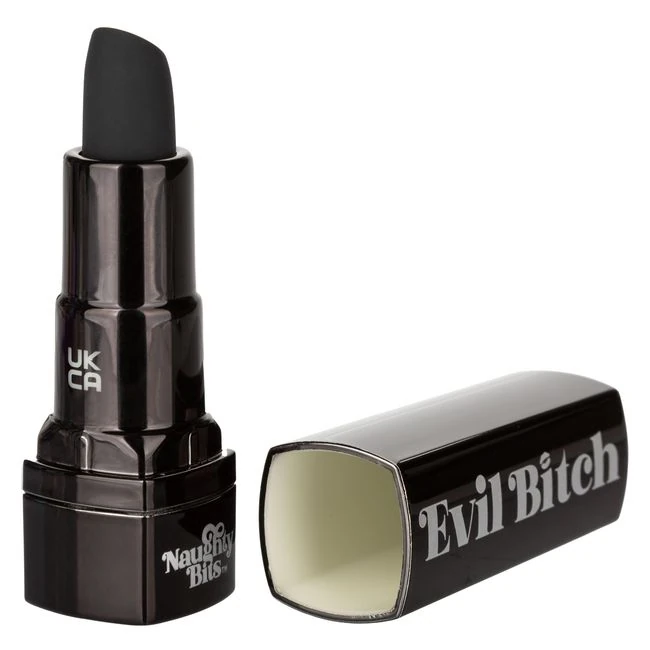 Naughty Bits Evil Bitch Lipstick Vibe - Vibration Modes