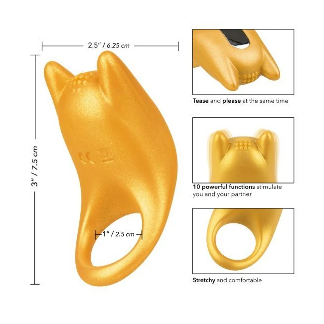Naughty Bits Horny Af Vibrating Cock Ring - Power & Performance