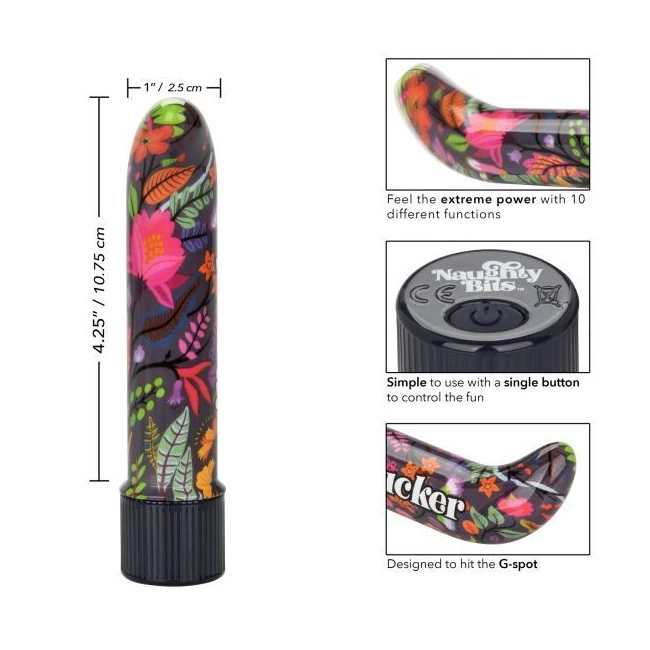 Naughty Bits Lil' Fucker - Vibration Modes and Sensation