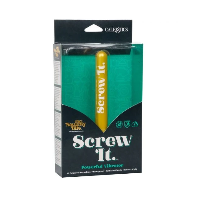 Naughty Bits Screw It Pow Vibrator - Vibration Modes and Features