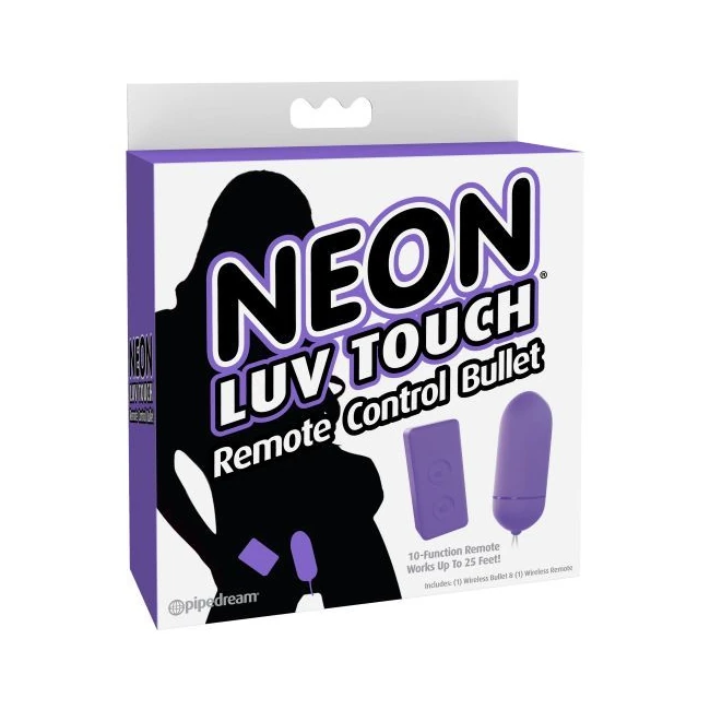 Neon Luv Touch Bullet - Neon Luv Touch Bullet Series by Pipedream Products