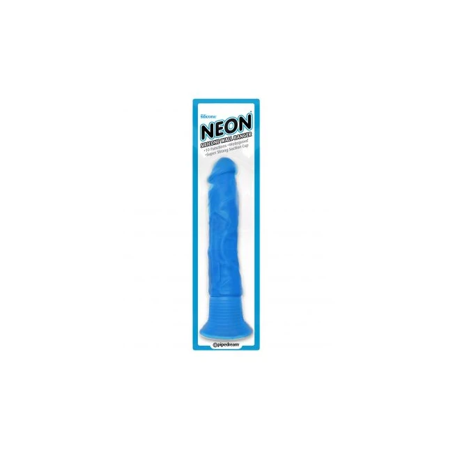 Neon Silicone Wall Banger - Vibration Modes and Features