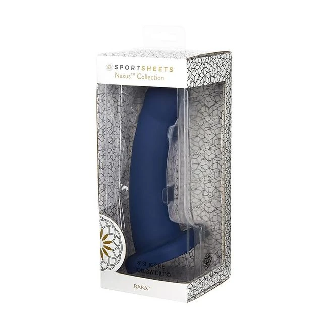 Nexus Banx Blue Hollow Di Strap on - Size & Fit