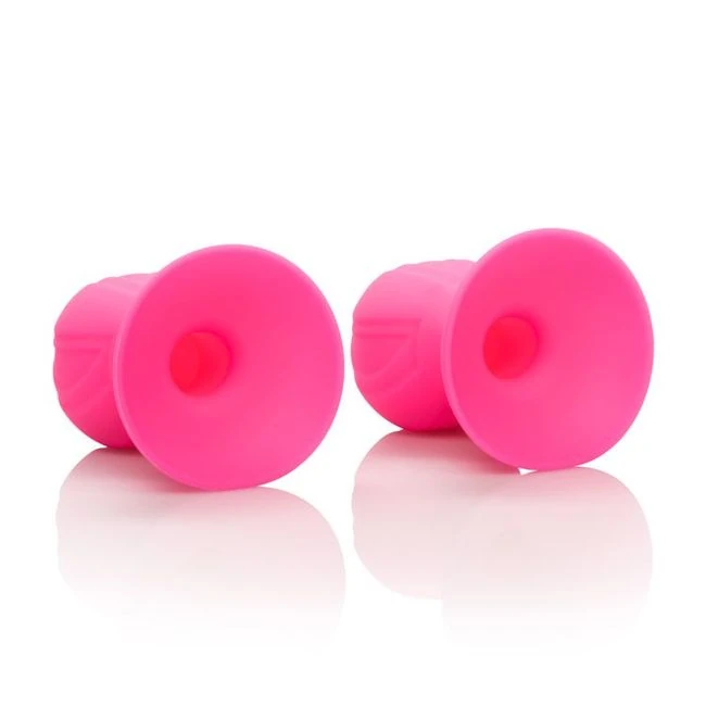 Nipple Play Silicone Pro Nipple Suckers Pink - Overview
