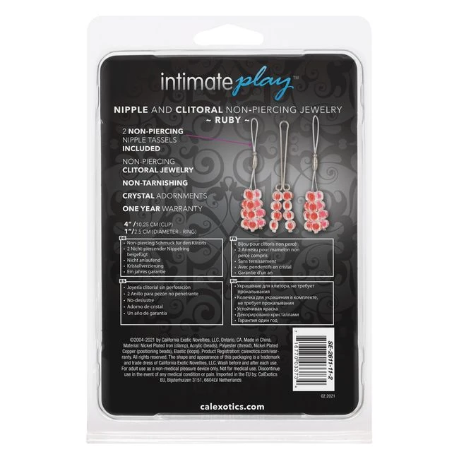 Nipple/clit Non Piercing - Comfort & Fit