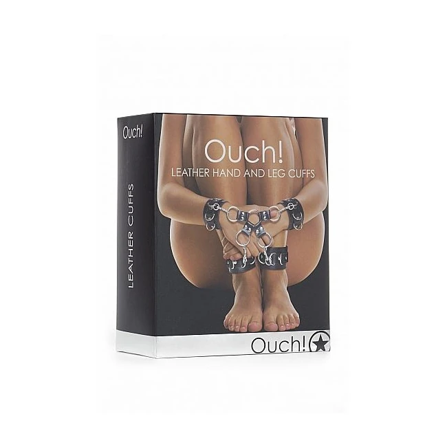 Ouch Leather Hand & Legcu Black - Material & Safety