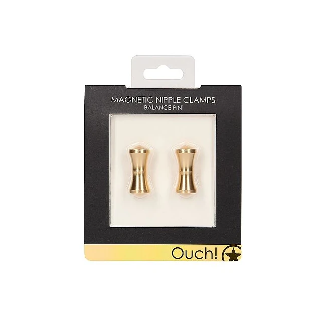 Ouch Magnetic Nipple Clam Balance Pin Gold - Build & Quality
