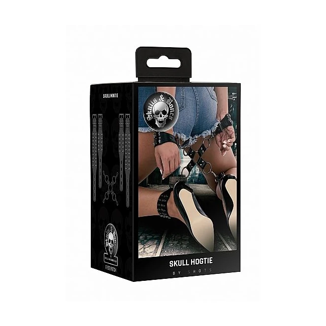 Ouch! Skulls & Bones Hogt W/ Skulls Black - Shape & Comfort