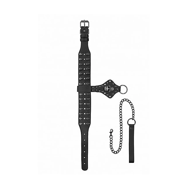 Ouch! Skulls & Bones Neck Chain W/ - Comfort & Fit