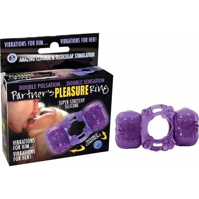 Partners Pleasure Ring Pu - How It Feels