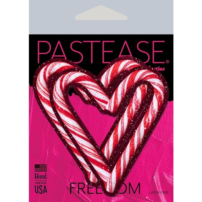 Pastease Candy Cane Heart Outs - Fit & Sizing