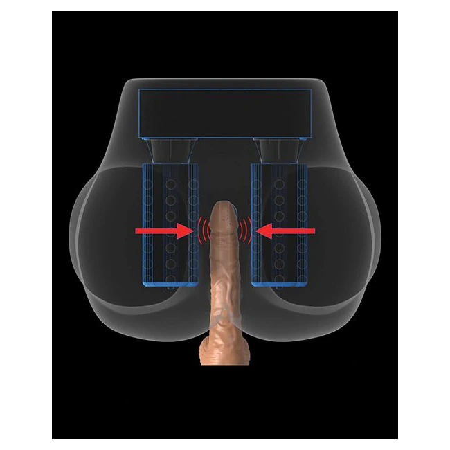 Pdx Elite Milk Me Silly M Masturbator - Powerful Vibrations and Rotation
