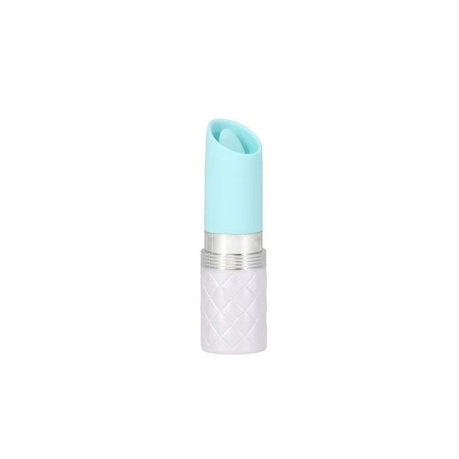 Pillow Talk Lusty Flicker Massager W/ Crystal Teal - Dimensions
