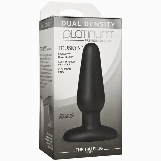 Platinum Truskyn Tru Plug Taper Black - How It Feels