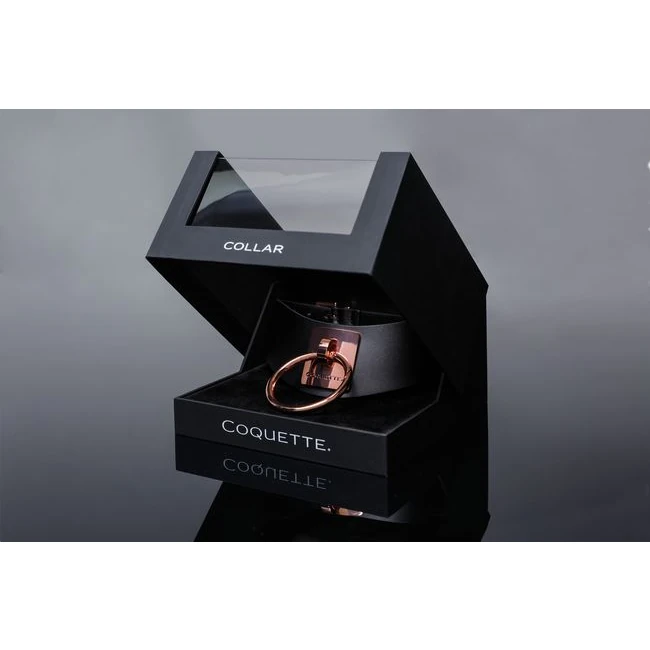 Pleasure Collar Black & R Gold - Specifications