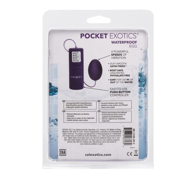 Pocket Exotics Egg W/p - Power & Performance
