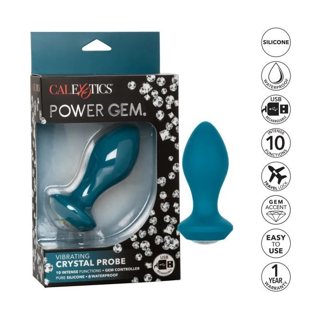 Power Gem Vibrating Cryst Probe- Blue - Power, Performance, and Features